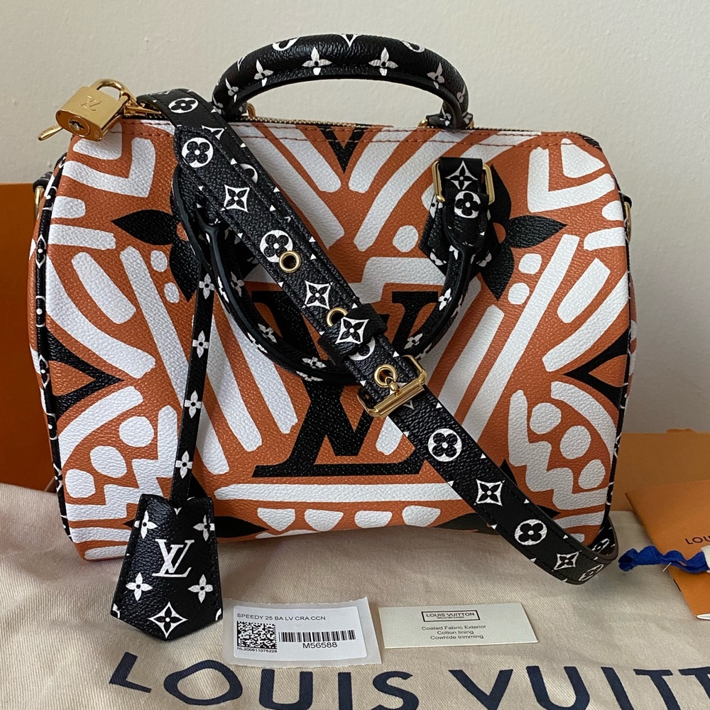 SOLD LV Limited Edition Crafty Speedy Bandoliere25 - Picture 12 of 15